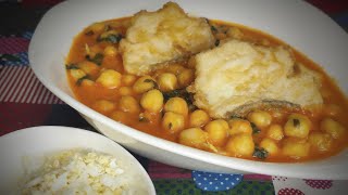 Garbanzos con bacalao y espinacaspotaje de vigiliacomo el de la abuela🤶 [upl. by Dunkin]