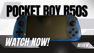 PocketBOY  Game Console R50S First Impressions Unleash the Fun [upl. by Teews]