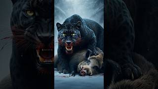 Black Panther vs Wild Boar vs Capuchin Monkey Wild Dog Wolf Python Lion [upl. by Waring]