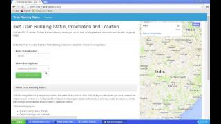 How to find live running status of train in India [upl. by Aiset]