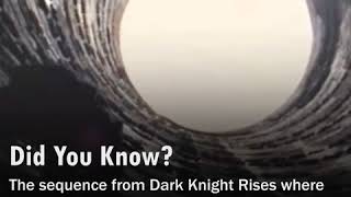 Dark Knight Rises facts  Batmans Prison Escape Scene [upl. by Billye385]