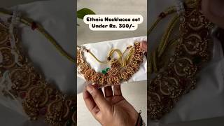 Flipkart Jewellery Haul Under Rs 300 unboxing shortvideo viralvideo youtubeshorts [upl. by Neira]