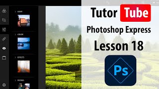 Adobe Photoshop Express  Lesson 18  Print [upl. by Yblok805]