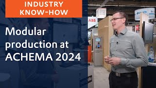 Modular production at Achema 2024 [upl. by Levana]