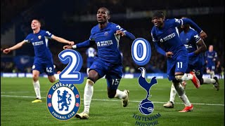 Chelsea vs Tottenham 2  0 Fulltime Premier League  Nicolas Jackson goal seals win [upl. by Gavrah]