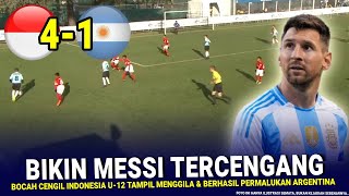 🔴 PEREMPAT FINAL PIALA DUNIA U12 Indonesia Tumbang Messi Kagum dengan Perlawananquot [upl. by Ong]