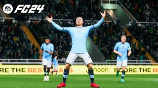 Newcastle United Vs Manchester City  Ft Haaland Foden  Premier League  Full Match  FC 24 [upl. by Glynas]