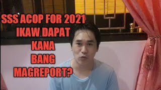 SSS ACOP FOR 2021 PENSIONERS [upl. by Nairadas613]