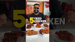 5 Flavours of Fried chicken  Chikoos Fried chicken  Kollam [upl. by Nilyad397]