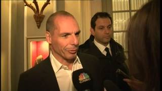 Yanis Varoufakis Walks Off MidInterview  CNBC International [upl. by Richella]