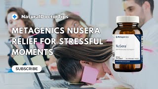 Metagenics NuSera Supplement for Stress Relief [upl. by Aryc]