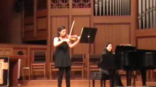 Wendy Lee  Violin  Bruch [upl. by Lagas734]