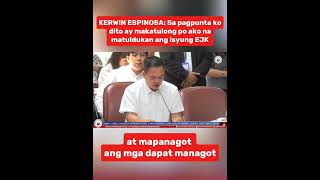 Kerwin Espinosa pointed Senator BATO Dela Rosa [upl. by Skeie]