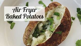 Air Fryer Baked Potato [upl. by Kentiggerma341]