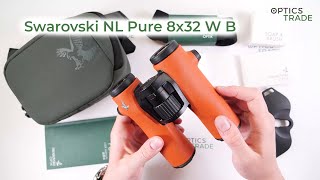 Swarovski NL Pure 8x32 W B Binoculars Review  Optics Trade Reviews [upl. by Inilam329]