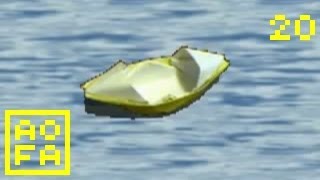 How to make an Origami Boat Sampan for all 20 [upl. by Haelat]