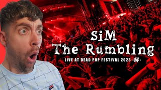 quotUK Drummer REACTS to SiM “The Rumbling” LIVE AT DEAD POP FESTiVAL 2023 REACTIONquot [upl. by Anoval984]