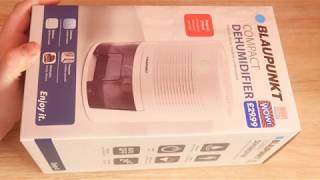 BLAUPUNKT Compact Dehumidifier 350520 Reviews and Unboxing 4K [upl. by Lhamaj900]