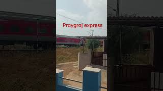 prayagraj express indianrailways railwayfanexpress train icfexpress railway [upl. by Rubliw]