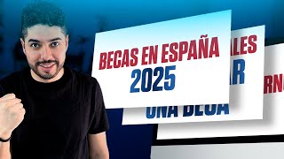 Becas para estudiar en España 2025 Omar Llerena [upl. by Oiraved804]