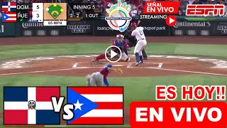 🔴En Vivo República Dominicana vs Puerto Rico juego 3 Serie del Caribe 2024 en vivo hoy [upl. by Dazhahs524]