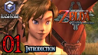 Zelda Twilight Princess HD Gamecube 100 Walkthrough Part 1  Intro [upl. by Ayikaz]