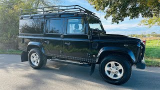 LAND ROVER DEFENDER 110 22TDCI XS 7 SEAT STATION WAGON 14 REG  1 OWNER FROM NEW  AIR CON  WOW [upl. by Otrebide]