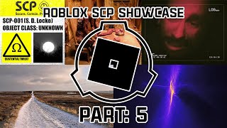 Roblox SCP Containment Breach  Part 5 Working SCPS [upl. by Jayson109]