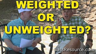 Weighted vs Unweighted Texas Rig When its Best to Use  Hank Parker  Bass Fishing [upl. by Ninehc]