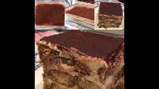 Tiramisu without raw egg recipe [upl. by Bounds]