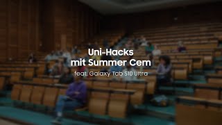 Galaxy Tab S10 Ultra UniHacks mit Summer Cem Circle to Search mit Google I Samsung [upl. by Anniala692]