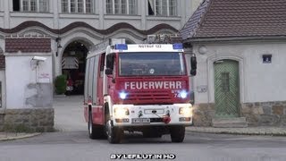 RLF Rüstlöschfahrzeug BF Wien Hauptfeuerwache Mariahilf Horngruß [upl. by Longan738]