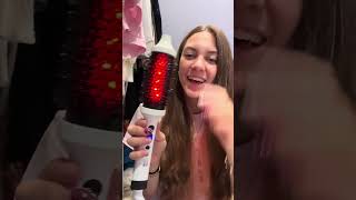 Using the new infrared bounce brush from Bondi boost 💞bondiboost haircare shortsfeed vlog [upl. by Eiznyl653]