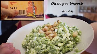 Za jeden stravný lístok obed pre 4 Jednoduché rýchle lacné domáce varenie recept číslo 07 [upl. by Hakaber]