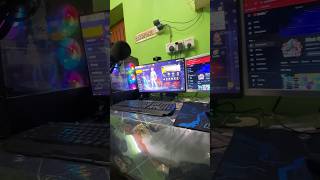 Gaming Setup 🔥Done 🥰 computer gaming setup expensive freefire short new videos feefirelover [upl. by Walke]