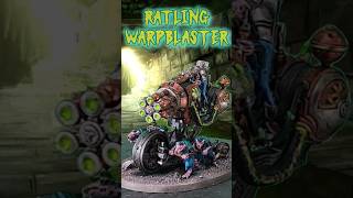 Painted Ratling Warpblaster  Skaven  Warhammer Age of Sigmar warhammer skaven newaos shorts [upl. by Koa]