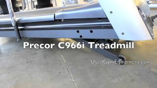 Precor C966 Treadmills Watermark [upl. by Henghold]