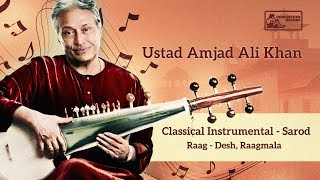 Amazing Sarod by Ustad Amjad Ali Khan  Hindusthani Classical Music  Desh Raga [upl. by Cott453]