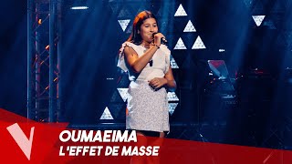 Maëlle – Leffet de masse ● Oumaeima  Blinds  The Voice Kids Saison 2 [upl. by Airdnassac]