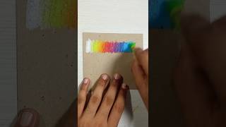 how to blend oil pastels  Very easy art youtubeshorts art oilpastel painting [upl. by Nichy]