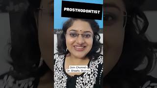 What is PROSTHODONTICS in हिन्दीMDS CD RPD FPD Veneers Implants [upl. by Hertha]