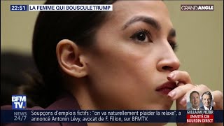 Elle sappelle Alexandria OcasioCortez elle a 29 ans et cest la femme qui bouscule Trump [upl. by Nikita261]