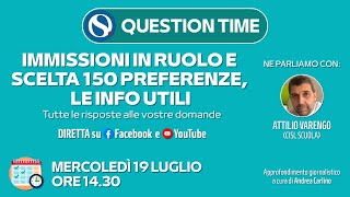 Nomine supplenze 2023 le risposte alle vostre domande Question Time con Varengo Cisl Scuola [upl. by Corty]