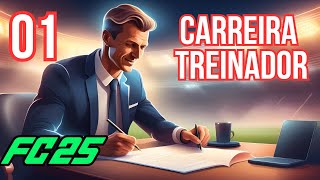 Modo Carreira Treinador Ep 1 EA Sports FC 25  Qual Time Vamos Escolher [upl. by Gnoix]