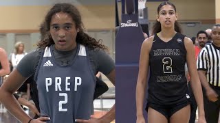 13YearOld PHENOM vs 63 HIGH MAJOR Prospect Jenica Lewis amp Sarah Rambus Are ELITE [upl. by Asenad]