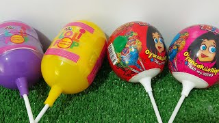 Satisfying Video  Unpacking Lollipops  TOYBOX  Candy ASMR [upl. by Arluene]