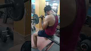 bodybuilding bicep bicepsworkout naturalbdybuilding naturalbodybuild gym [upl. by Llerehc]