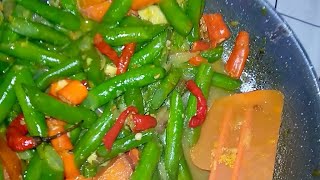 RESEP Tumis BUNCIS WORTEL BUMBU KUNING PRAKTIS DAN SIMPEL [upl. by Nyla810]