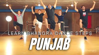 Learn Bhangra Dance Online Tutorial For Beginners  Punjab Step By Step  Lesson 5 [upl. by Charline]