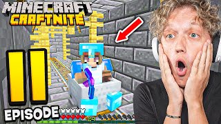 Craftnite 2 Episode 11  SECRET TUNNEL SYSTEM best idea ever [upl. by Eldin902]